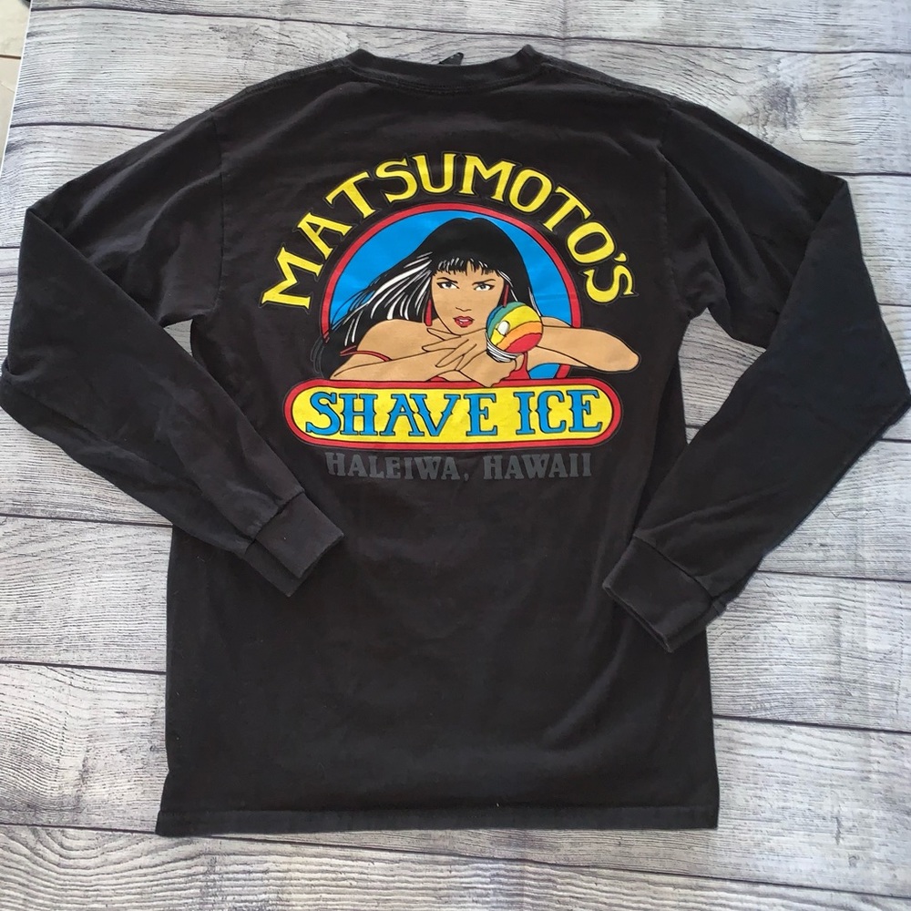 🔥Matsumoto’s shave ice Hawaii long sleeve size small